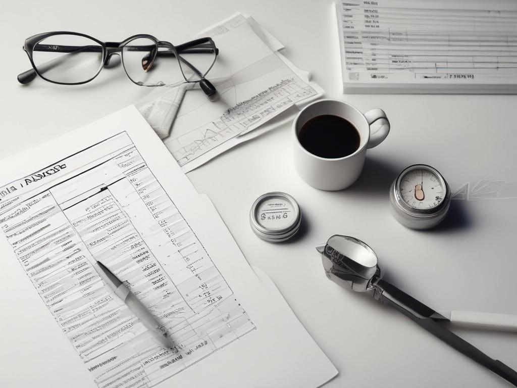 a clean and modern image of various investment options displayed