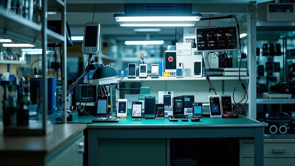 show me a quality clean phone repair shop setup, no technicians.jpeg