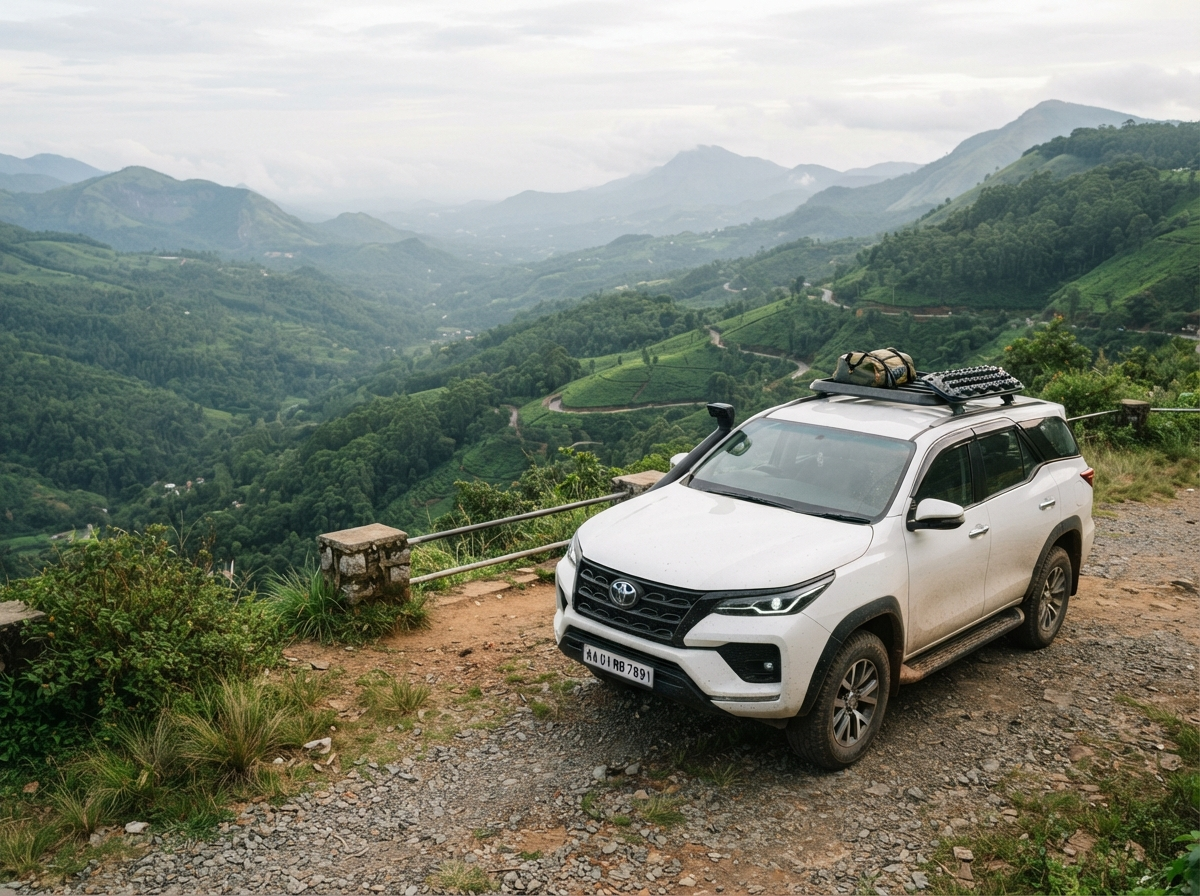 SUVs for rent with driver in Mysore