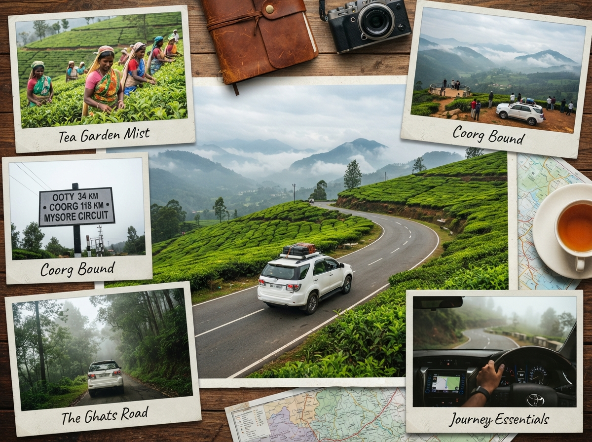 Mysore – Ooty – Coorg tour package