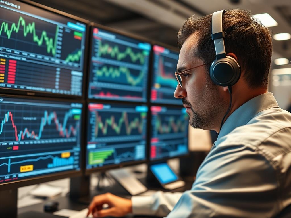 A high resolution image of a compliance officer reviewing real