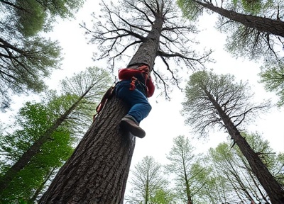 Professional tree pruning services
