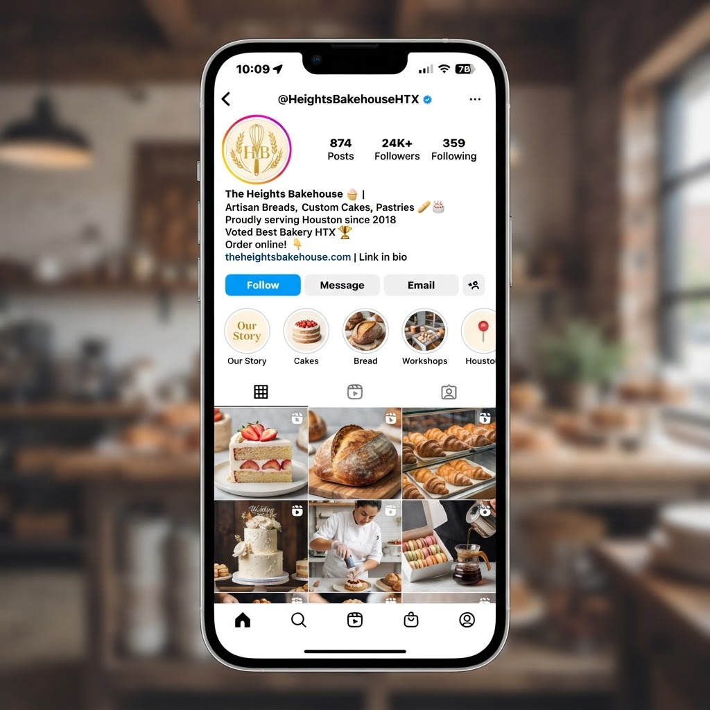 Instagram followers profile showing 24k+