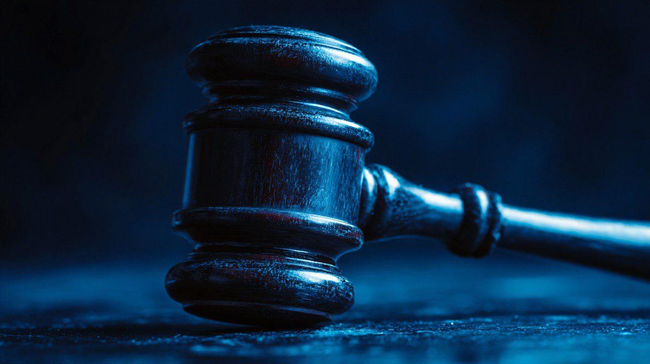 Picture of a gavel representing a turnover order in a court of law.