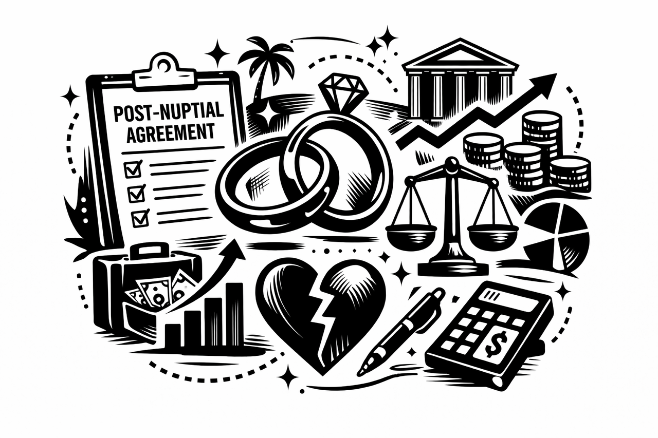 Learn what types of married couples seek post-nuptial agreements and how these agreements provide financial clarity, structure, and risk management.
