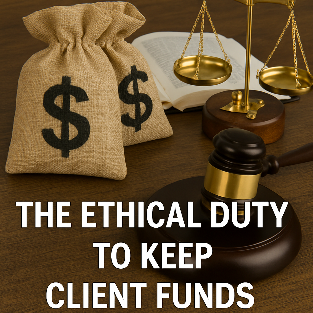 Lawyers have an ethical duty to keep client funds separate from personal or business accounts. Learn how trust accounts, recordkeeping, and Rule 1.14 protect clients and uphold professional integrity.