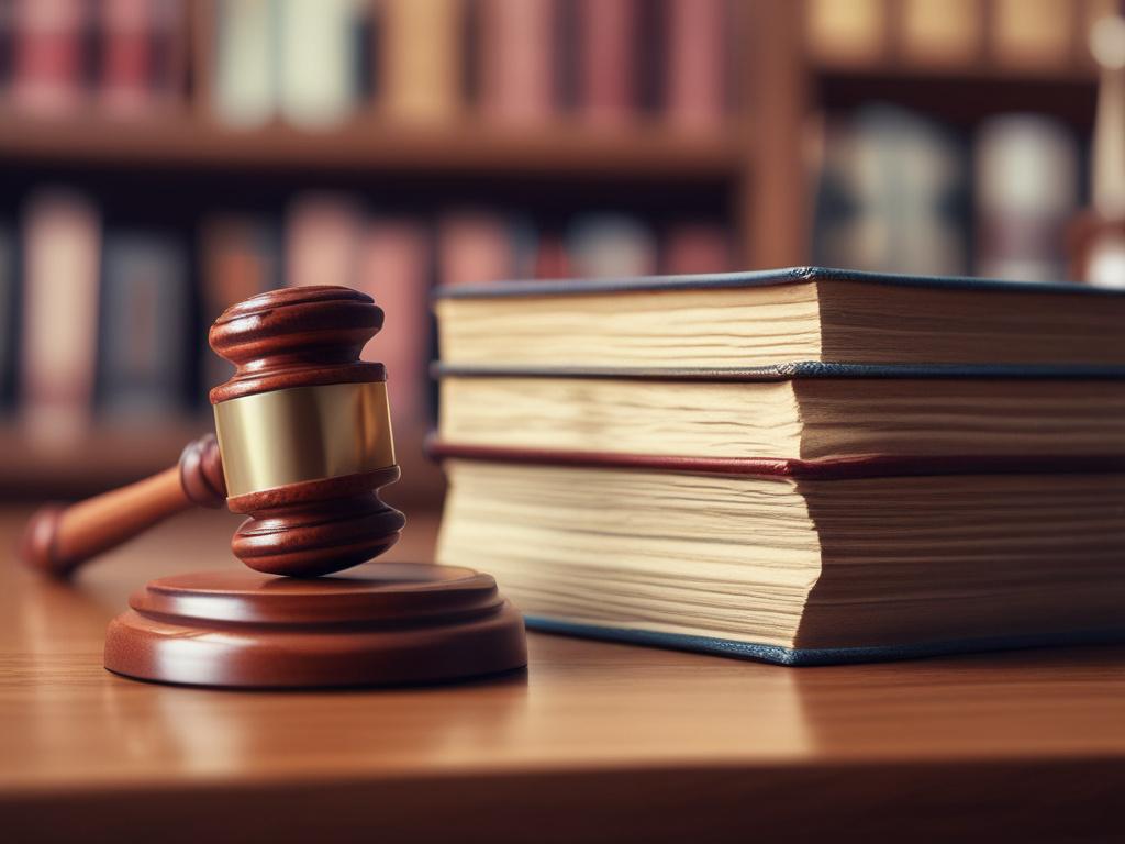 A close up shot of a gavel resting on a