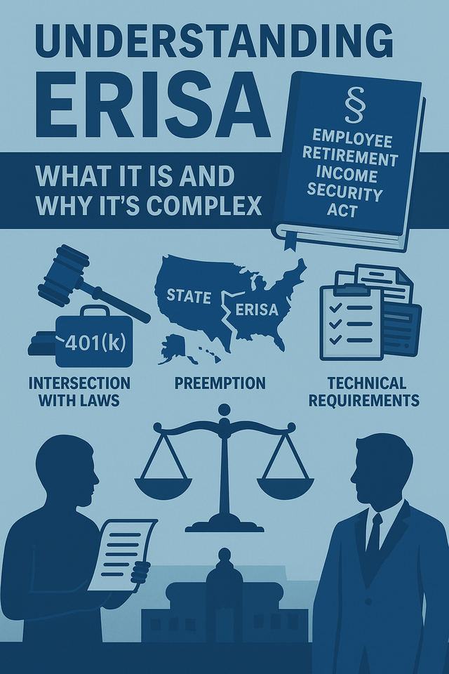 Learn what ERISA is, its key provisions, and why it’s so complex. Protecting employee benefits and understanding your rights under federal law.