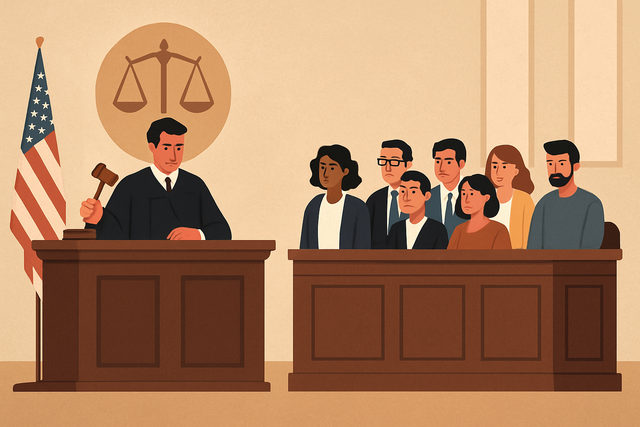Learn the difference between the judge’s role and the jury’s role in a Texas civil jury trial. Judges decide the law, juries decide the facts — both are essential for justice.