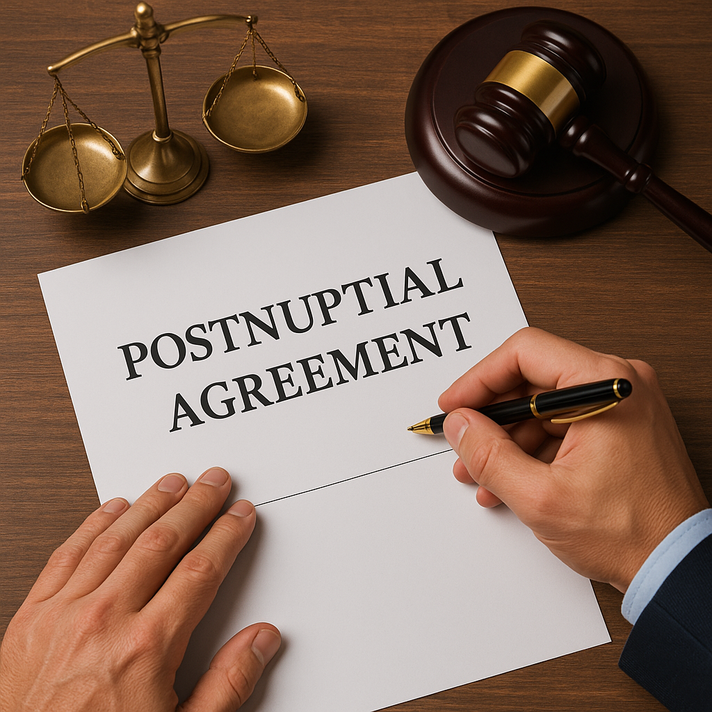 Learn how <strong>postnuptial agreements in Texas</strong> differ from prenups, what legal requirements must be met, and why each spouse should seek independent counsel before signing.