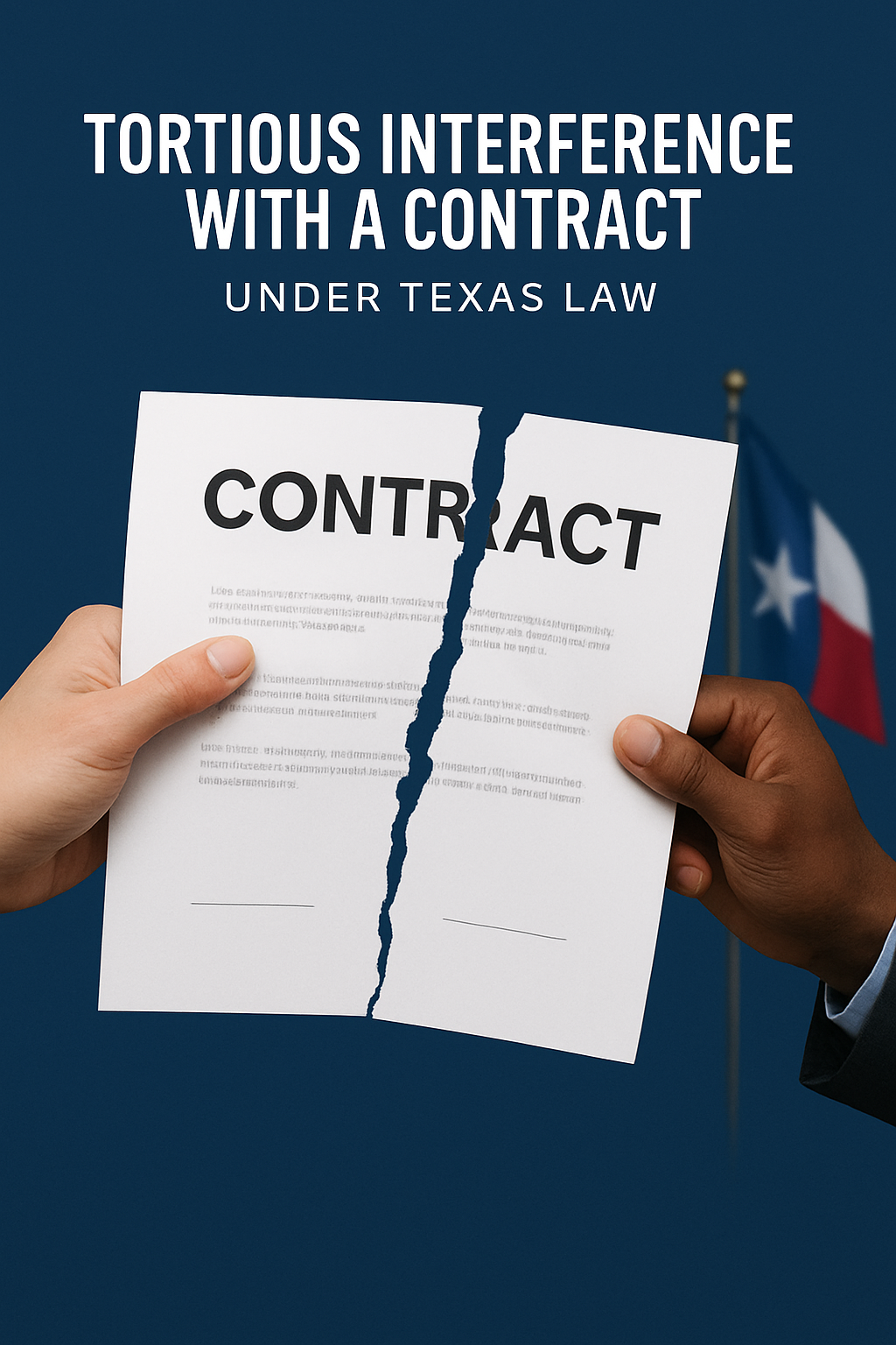 Learn what tortious interference with a contract is under Texas law, its elements, remedies, and unique history of development in Texas courts.