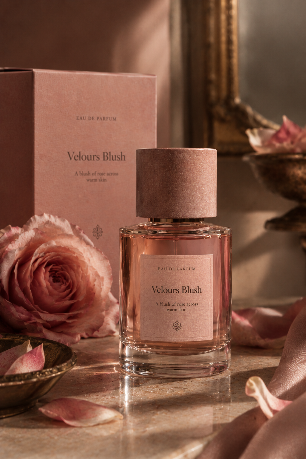 Velours Blush eau de parfum bottle
