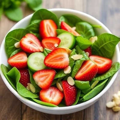 Spinach & Strawberry