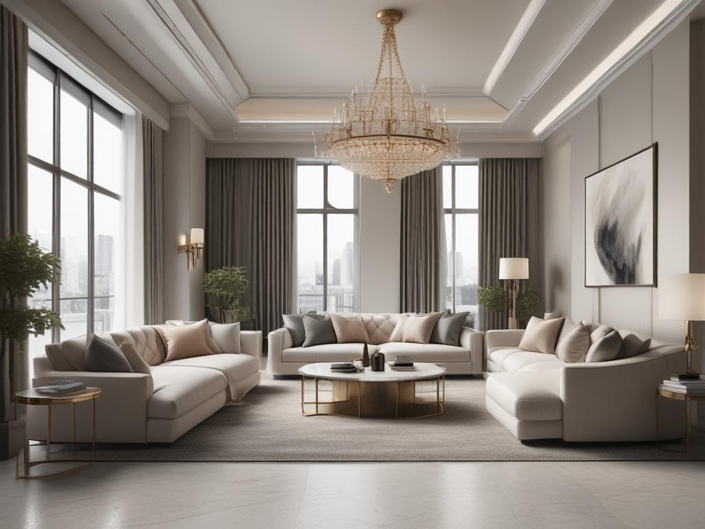 luxury living spaces, modern design, elegant interiors, high end finishes,