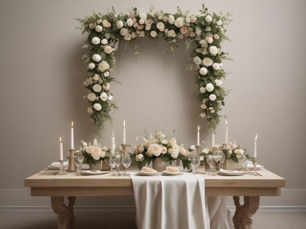 wedding decoration execution, floral setup, event planning