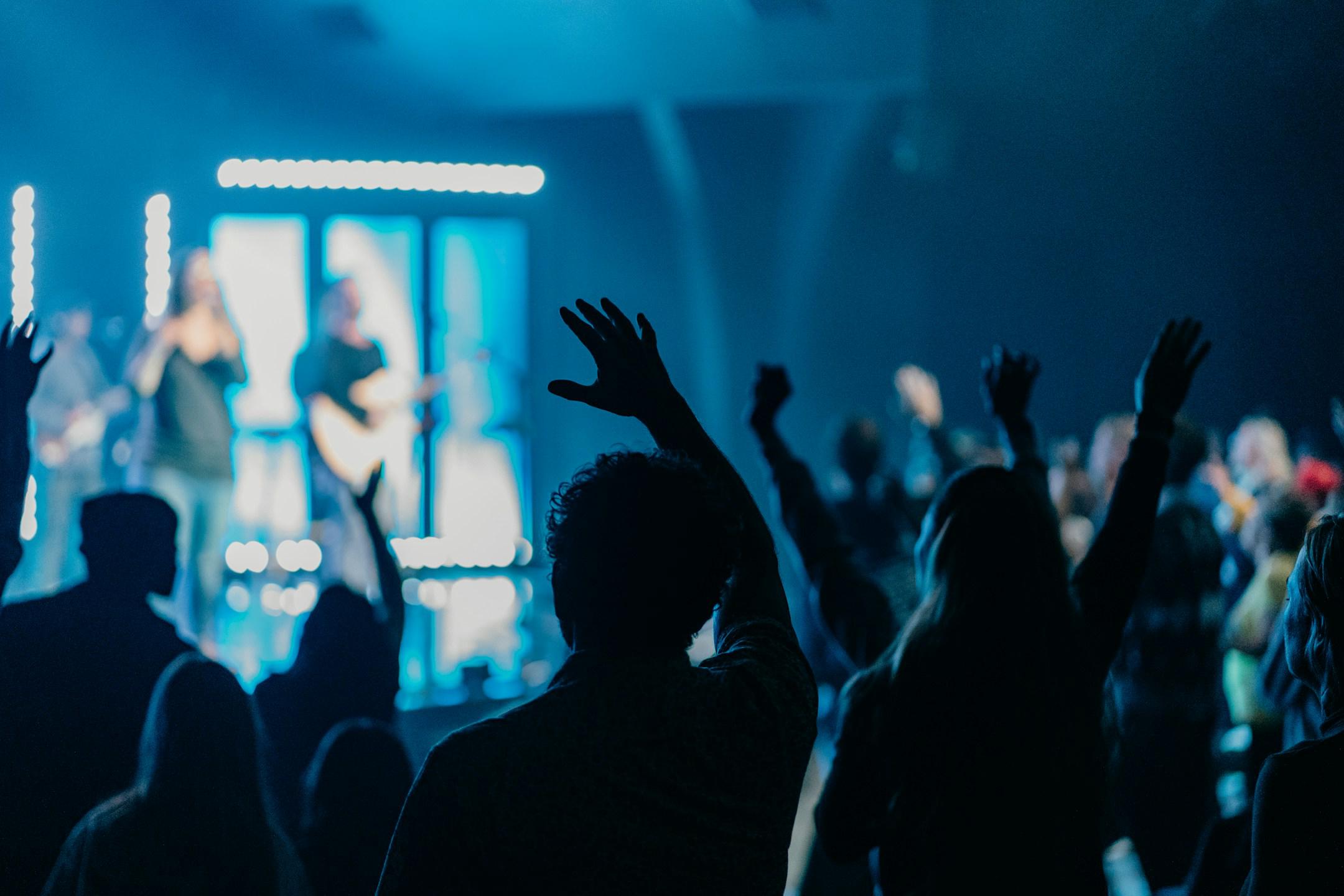 Sunday worship service