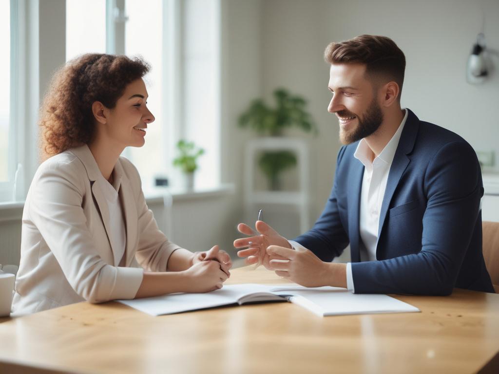 a mental health professional discussing personalized strategies with a client,