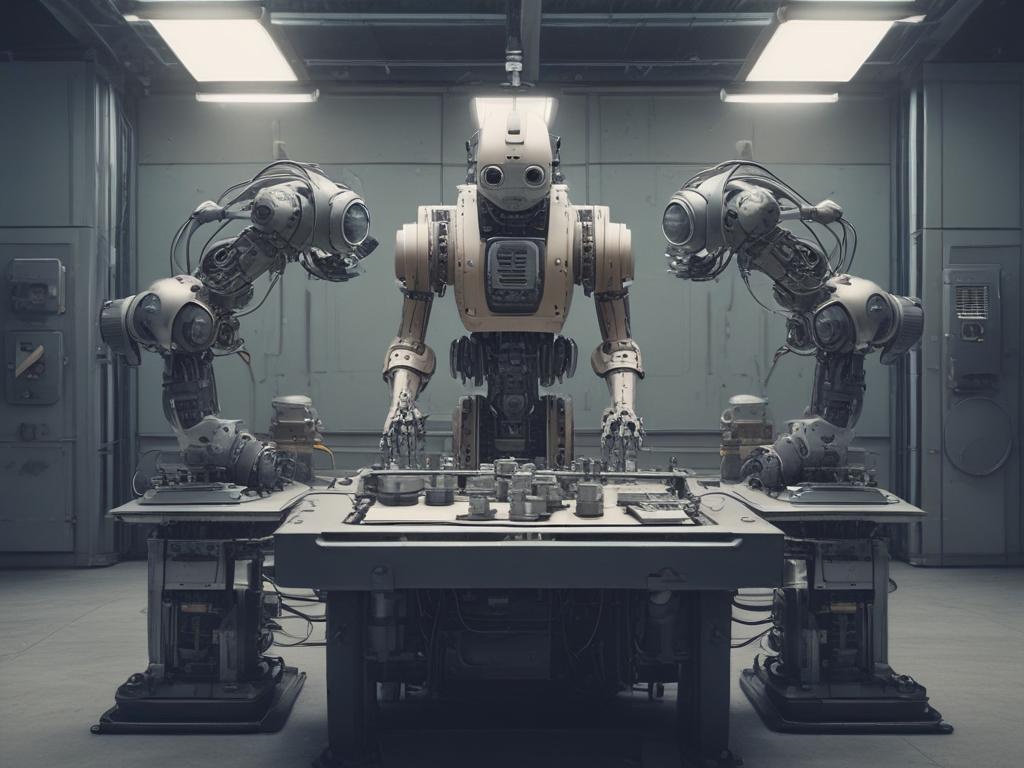 robots industriels, automatisation, production, industrie 4.0