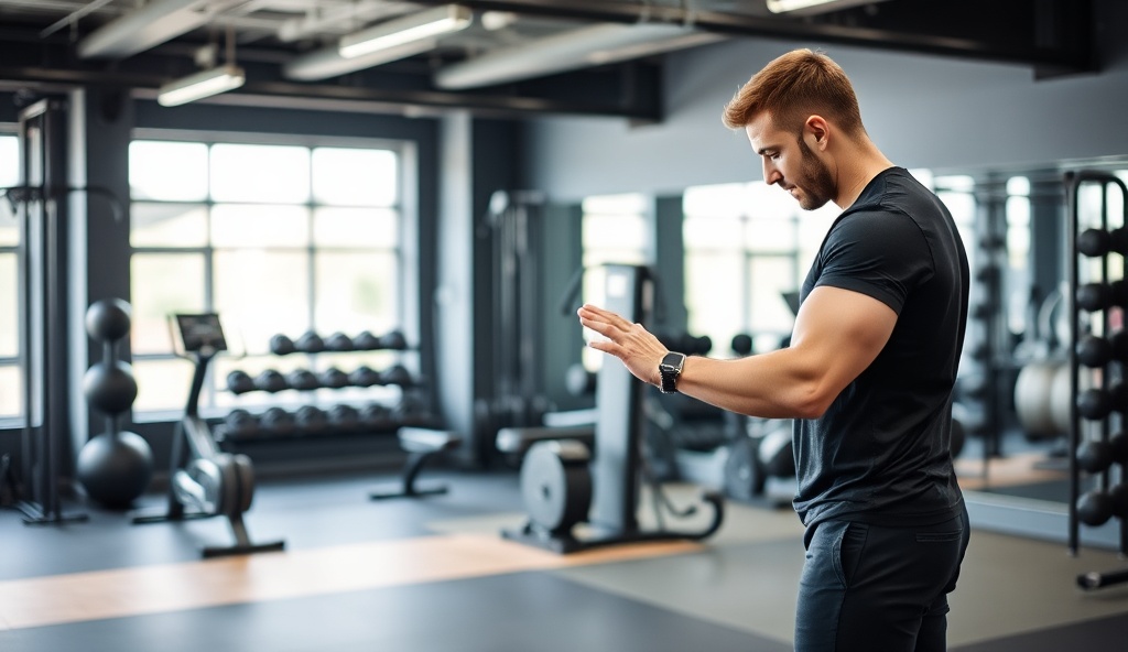 Personal training session
