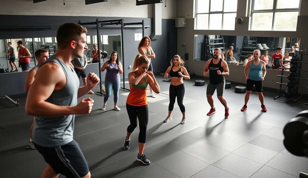Group training class