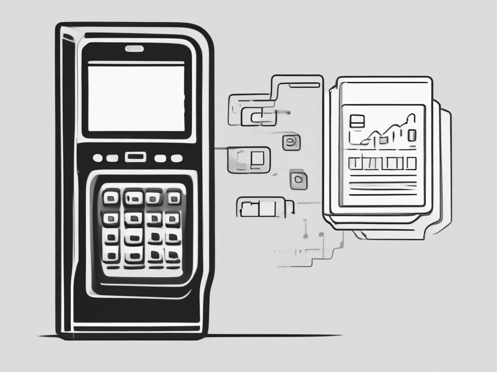 **AI Image Generation Prompt:**

Create a high-quality illustration that visually represents the blog titled "Payments Market Size and Forecast Growth Until 2030." The image should feature a single, prominent subject: a sleek, modern digital payment terminal that embodies the future of payment solutions. This terminal should be shown in a lightly angled view, showcasing its touchscreen interface, with subtle details indicating its high-tech capabilities.

In the background, subtly integrate elements that sy