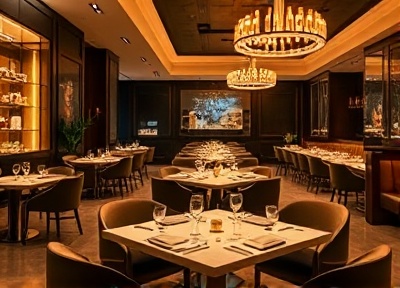 Premium restaurant dining area