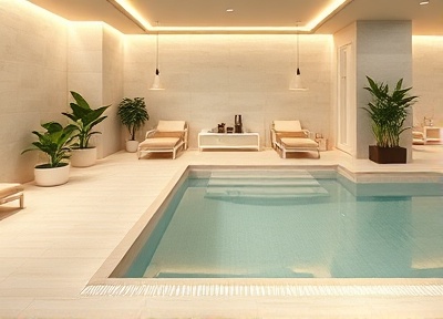 Luxury spa and wellness facility