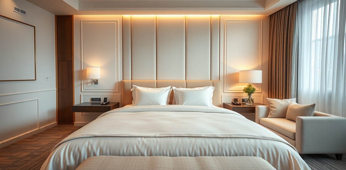Luxury hotel room