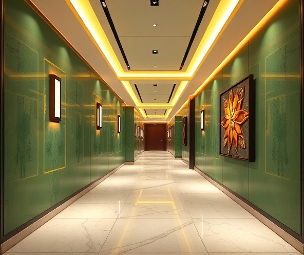 Hotel Hallway