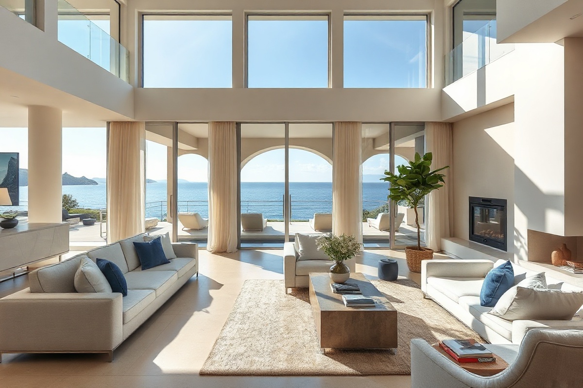 Sylwia Kaminska Luxury Property Broker French Riviera Villa Willarth Ramatuelle Saint-Tropez Living Landscape