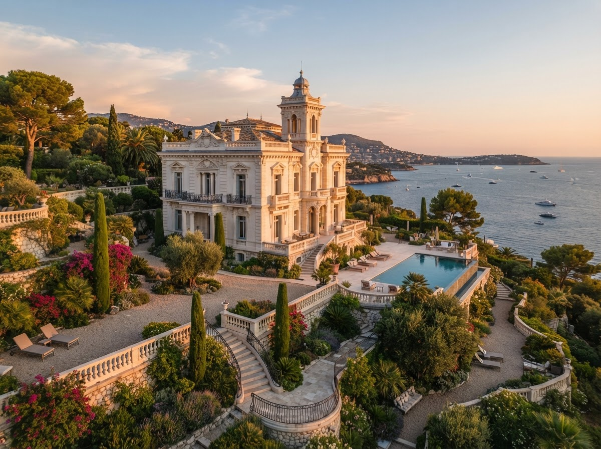 Chateau Saint Jean Cap Ferrat - Belle Époque villa with Mediterranean views on the French Riviera