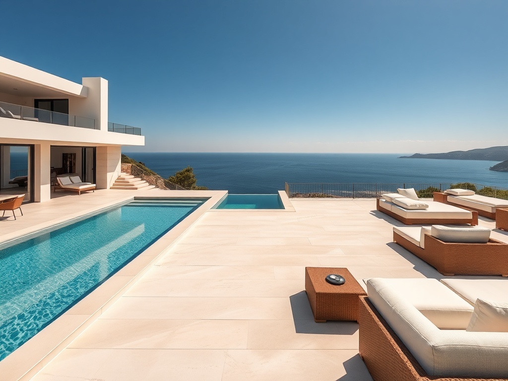 Ultra-luxury villa with infinity pool and Mediterranean views, premium Saint-Tropez property