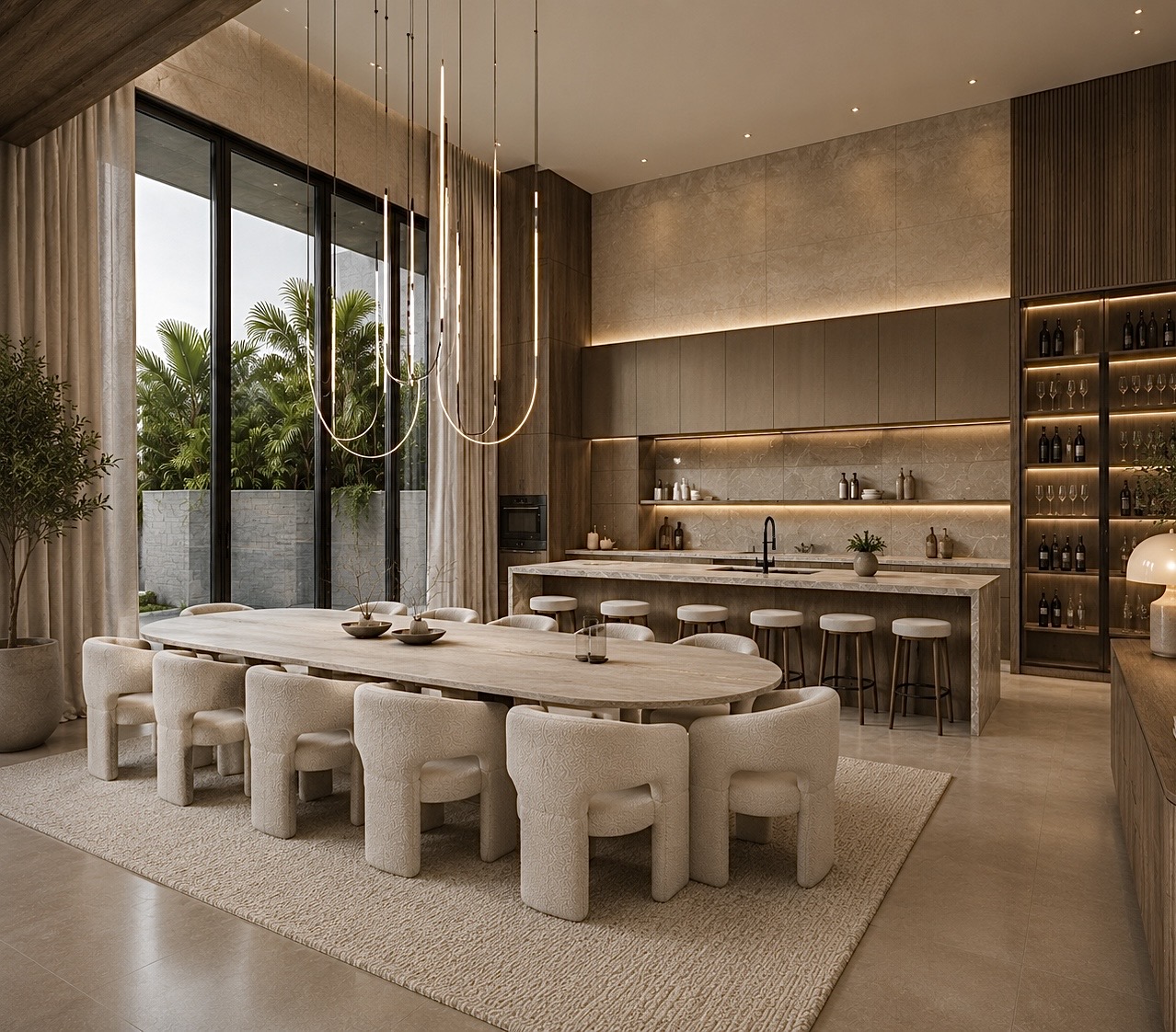 Kitchen & Dining Space