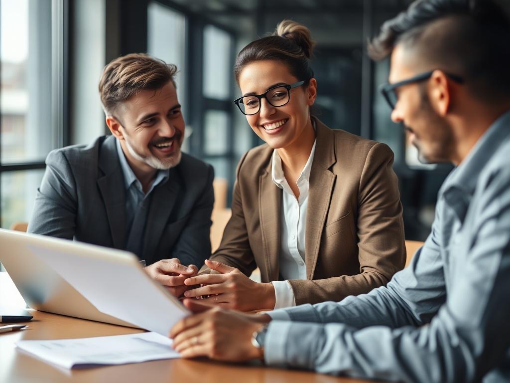 A close up shot of a consultant discussing corporate formation