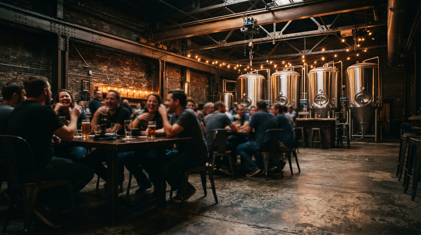 Foundry Row Brewing taproom