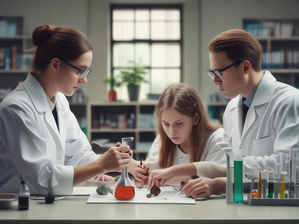 Chemistry, coaching, laboratory, students, education