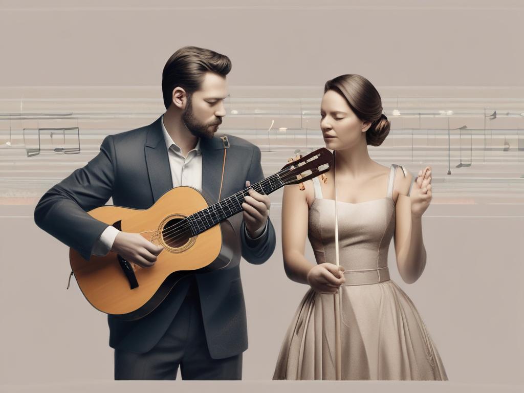 soprano, duet performance, vocal harmony, live music, artistic collaboration