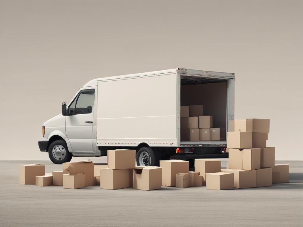 residential moving, team, boxes, moving truck