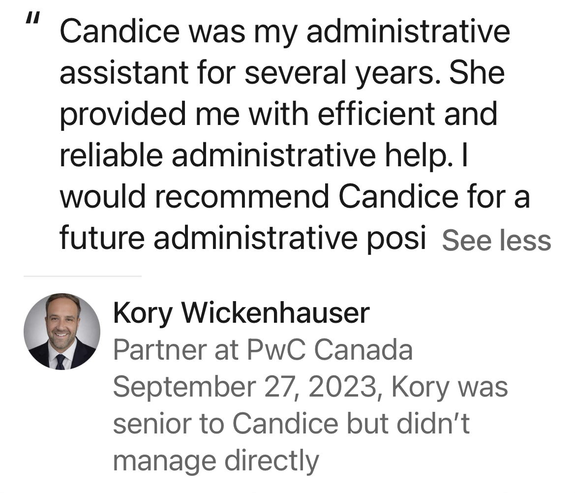 Client review