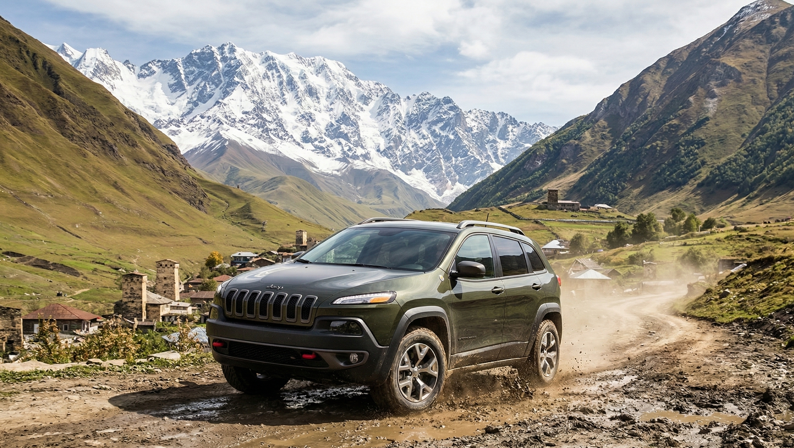 Tbilisi City and Luxury Cars