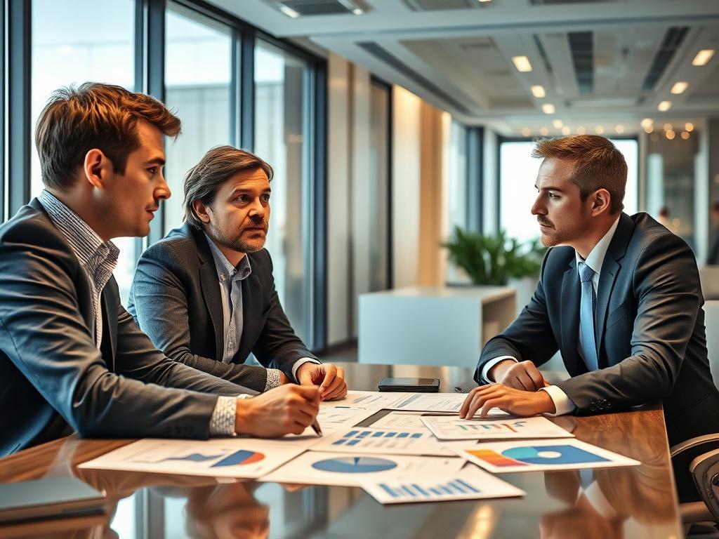 A high resolution image of an HR leader engaged in
