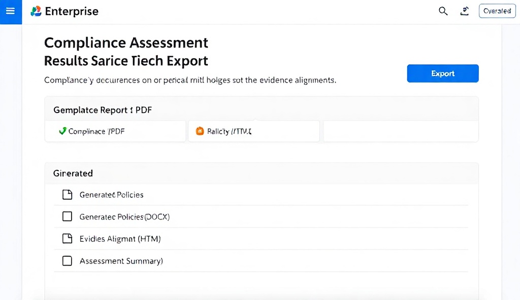 Assessment Results and Export