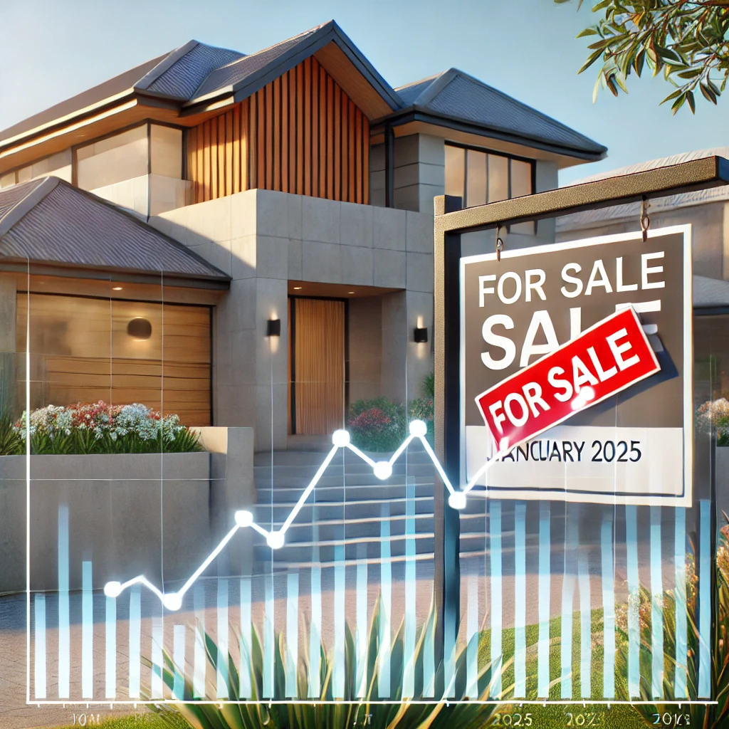 dall·e 2025-01-02 09.42.23 - a professional and visually appealing image depicting the australian housing market in january 2025. the image shows a modern suburban australian home.webp