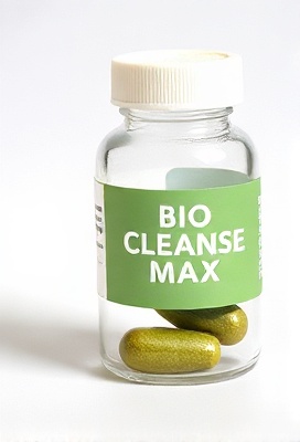 Bio Cleanse Max capsule bottle