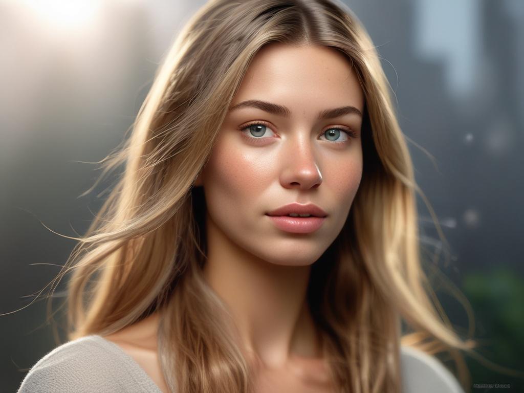 A close-up shot of a radiant and hydrated face, highlighting smooth and youthful skin. The focus should be on the texture and glow of the skin, with natural lighting enhancing the features. The background should be a soft, neutral tone to emphasize the subject, shot with a 45mm f/1.2 lens style.