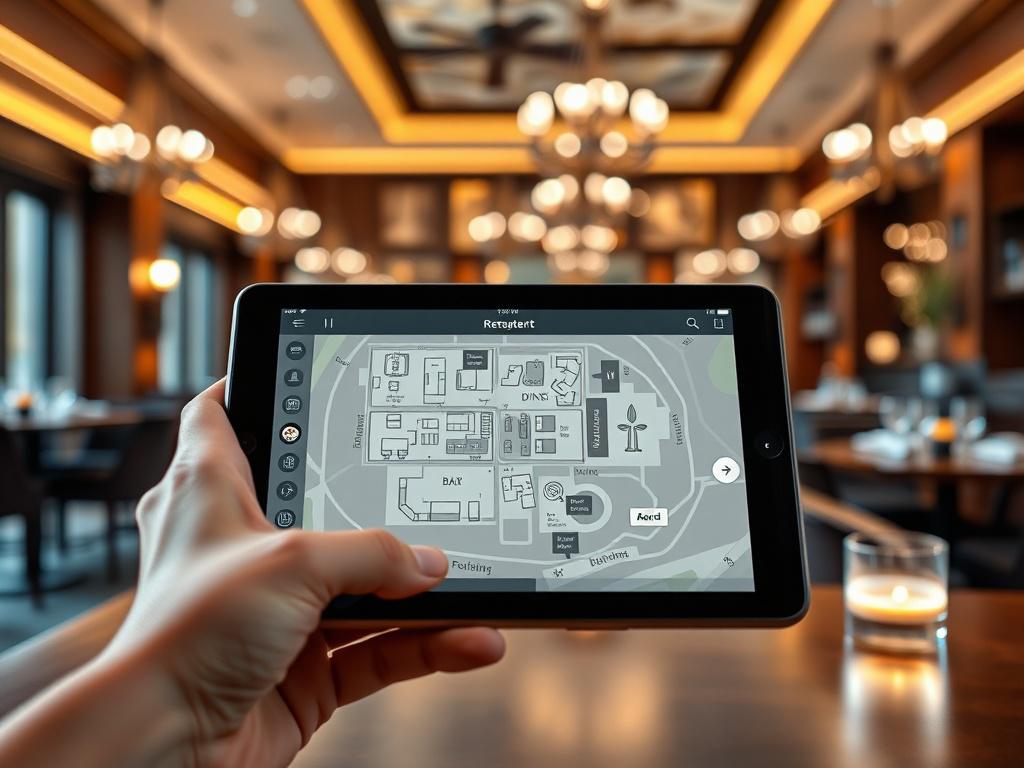 A hyper realistic close up shot of a digital interactive