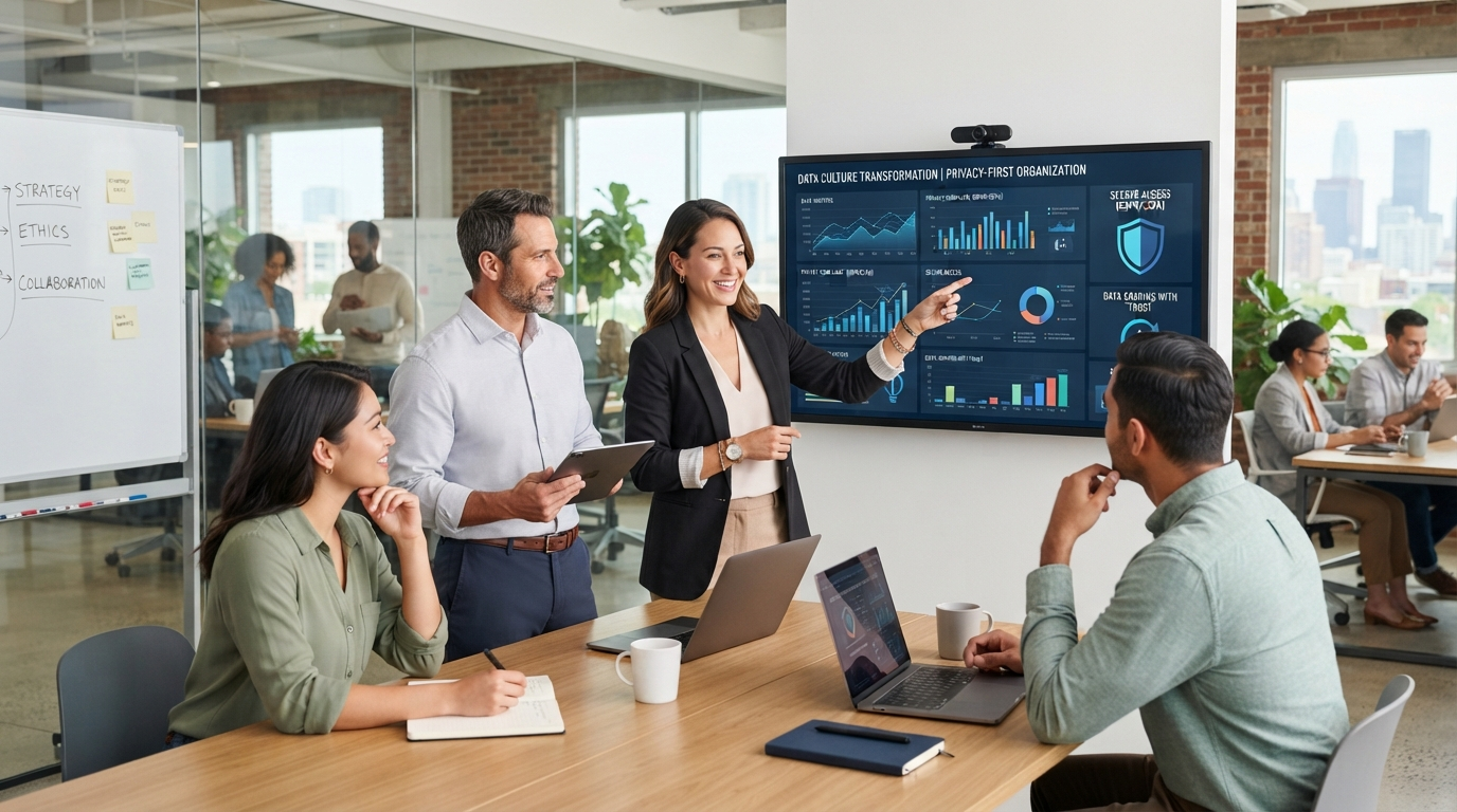 Data culture and privacy-first organizational transformation article