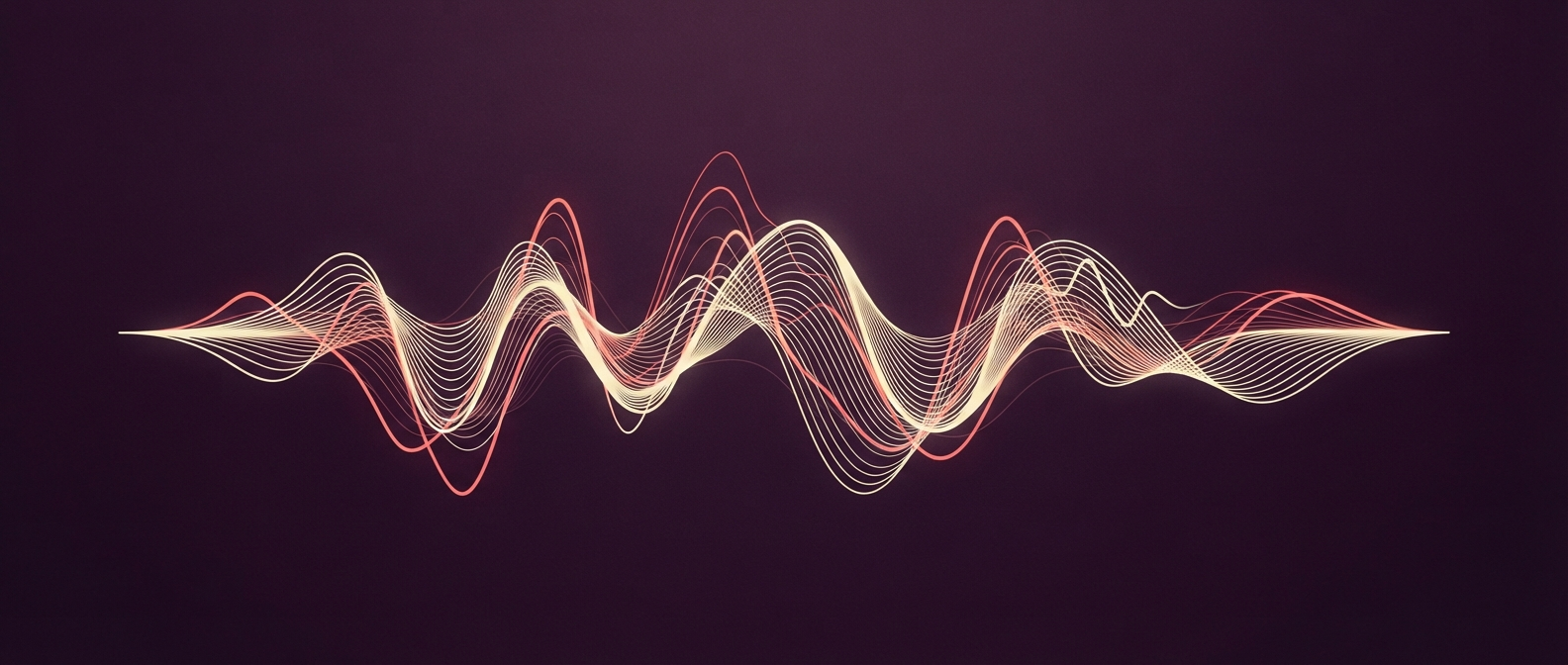 Audio waveform visualization