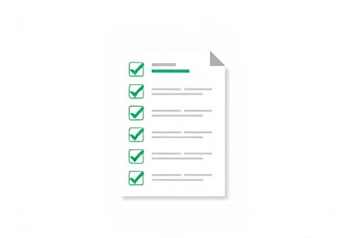 Benefits illustration showing organized records and trust