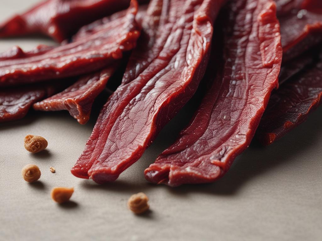 beef jerky, classic, smoky flavor, protein snack